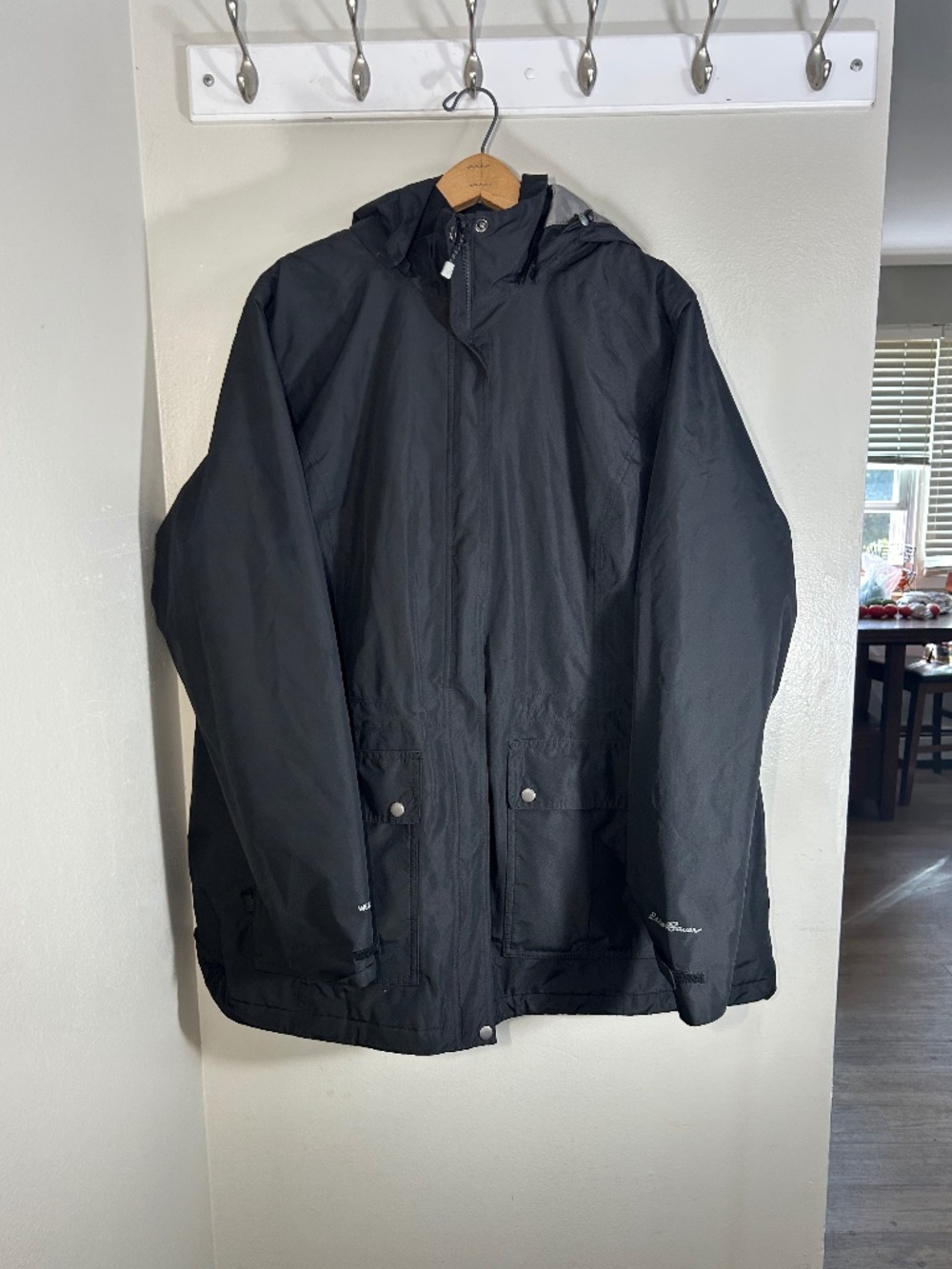 169$ Eddie Bauer Weatheredge Waterproof Hooded Full-Zip Jacket Fleece 2XL NWT!